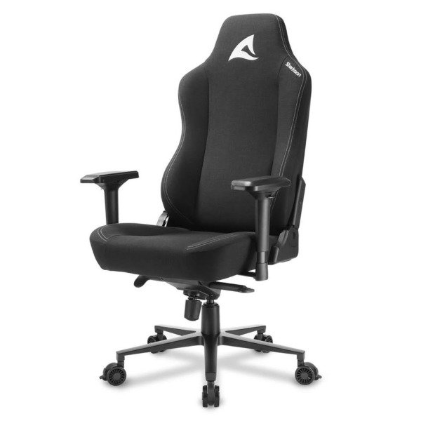 Producto - SILLA GAMING SHARKOON SKILLER SGS40 FABRIC NEGRA TELA EJECUTIVA OFICINA