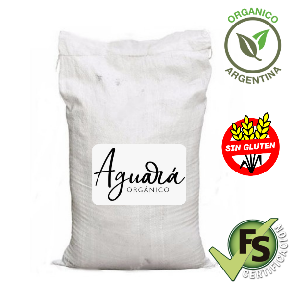 Producto - Semillas De Lino MARRON Orgánico Aguará 25Kg