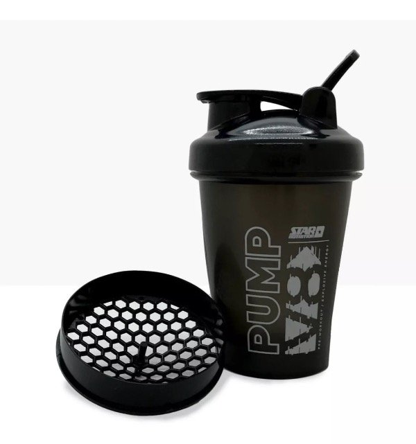 Producto - Shaker Pump V8 400 Cc Vaso Mezclador Star Nutrition