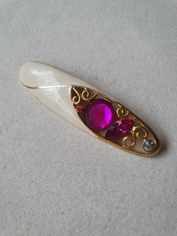 Producto - Broche 80s Barrette Shocking Pink - 4