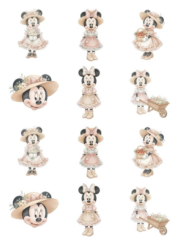 Producto - STICKERS MINNIE SWEET FORMA X 12