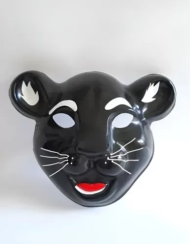 Producto - Máscara pantera negra careta plastica x unidad