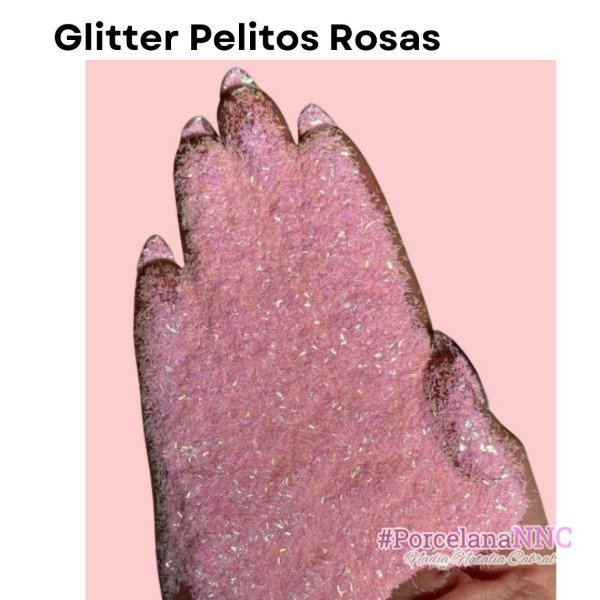 Producto - Glitter Pelitos Rosas