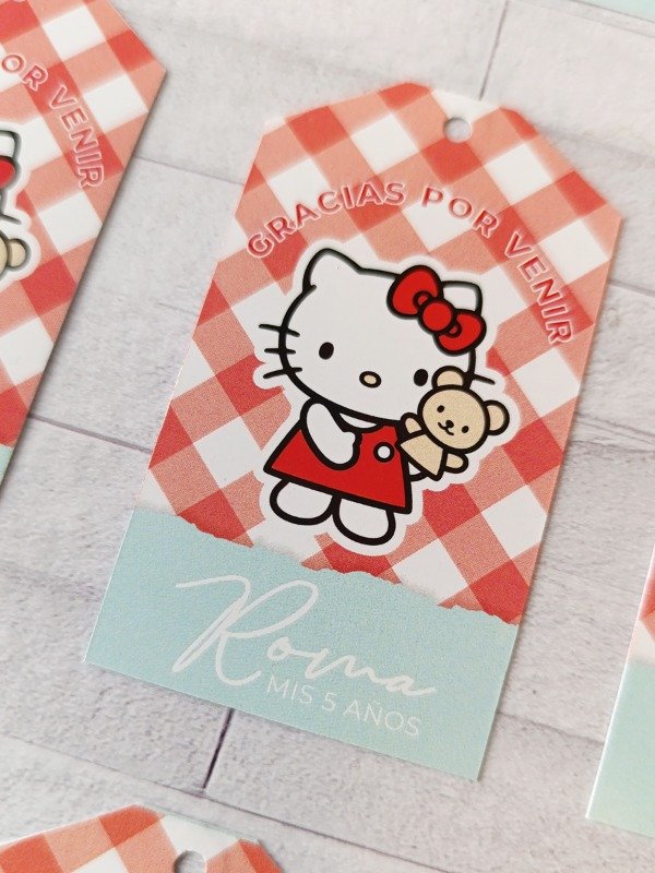 Producto - Tag Cumpleaños [Modelo Hello Kitty] - 0