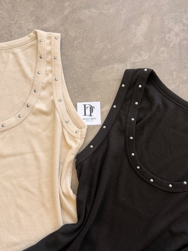 Producto - Musculosa Tachas- 2 colores - 4