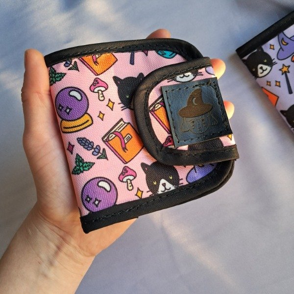 Producto - Billetera amuletos rosa