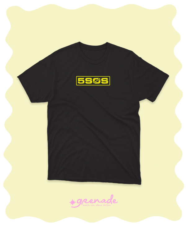 Remera 5SOS logo