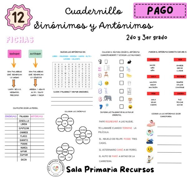 Producto - Sinónimo y antónimos