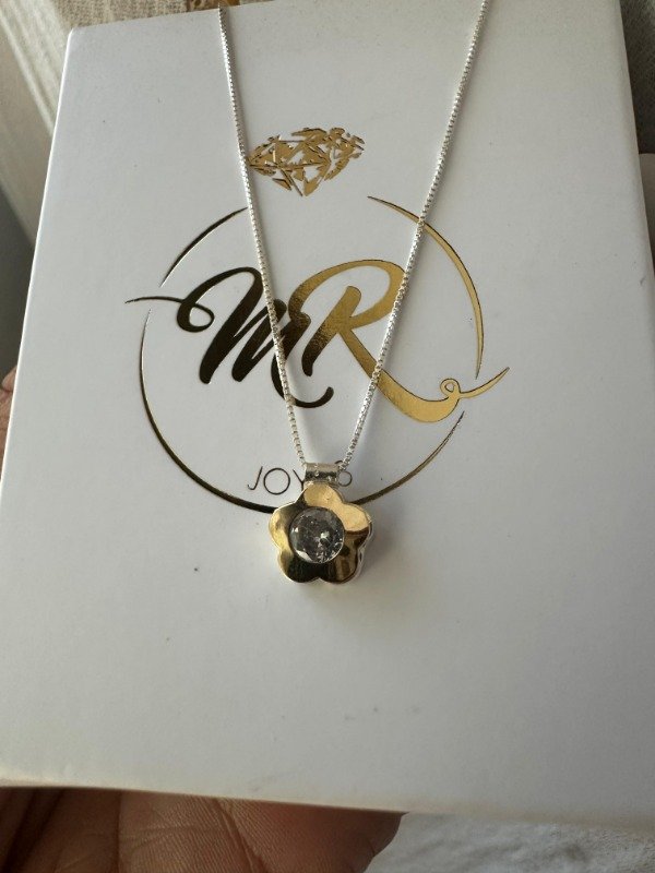 Producto - Florcita plata y oro