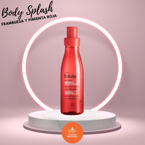 Producto - BODY SPLASH FRAMBUESA Y PIMIENTA ROJA 200ml