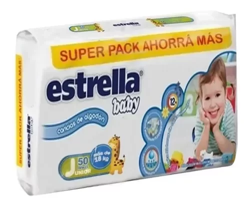 Producto - Estrella Baby j 50 Pack ahorro
