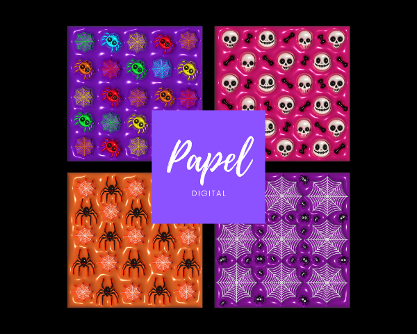 Papier A4 220 G Spécial Halloween - 10 Feuilles Noir, Orange, Blanc | MegaCrea DIY, Expédié De France