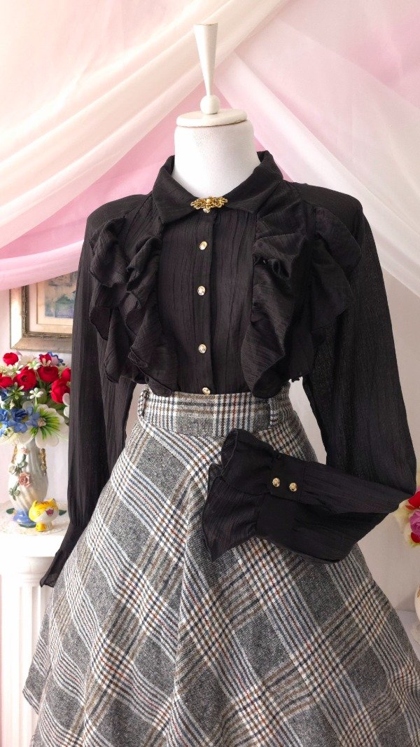 Producto - Camisa Tania Oscura! IMPORTADA NUEVA