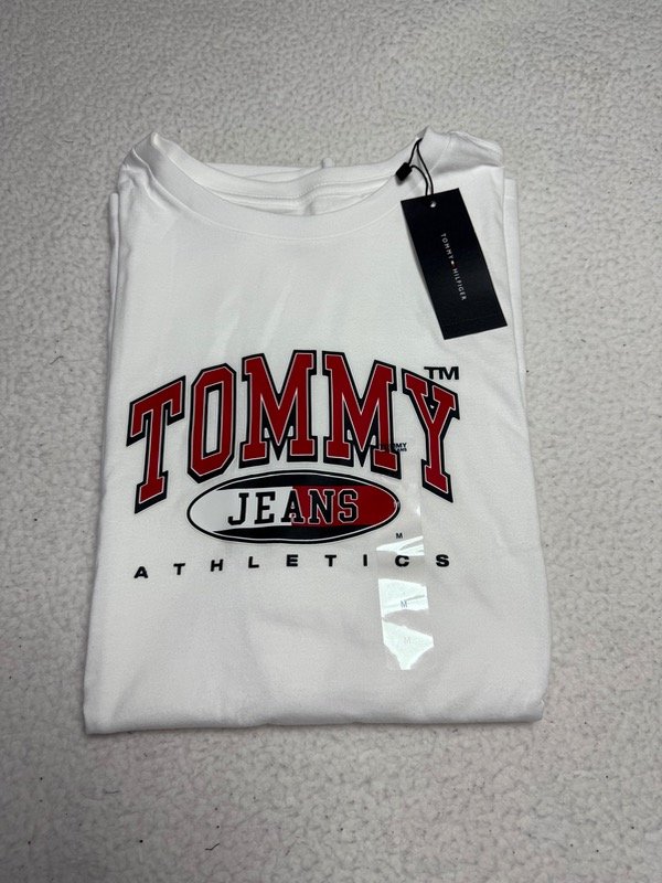 Producto - Remera Tommy Blanca y Roja