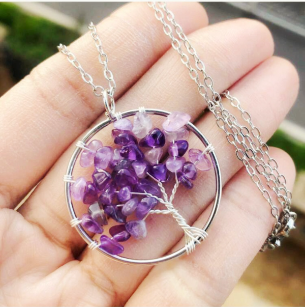 Producto - Collar Árbol de la vida- Piedra Natural