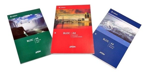 Producto - Block A4 80 hj Cuadriculado