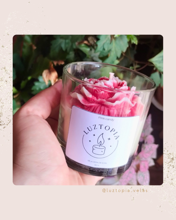 Producto - Vela peonia