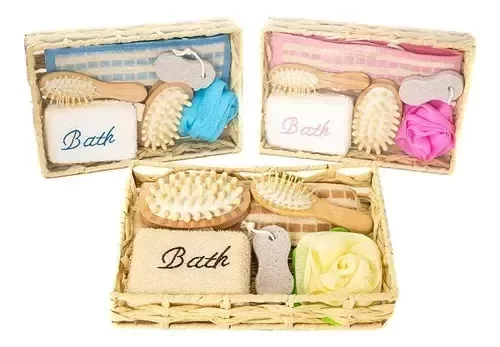 Producto - Set x6 Baño en Canasto Rect. TY-43