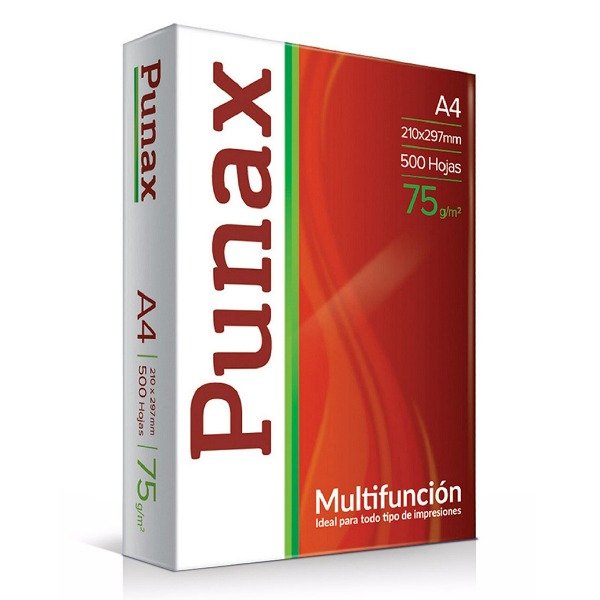Producto - RESMA DE PAPEL PUNAX A4 75 GR 21x29.7 75grs
