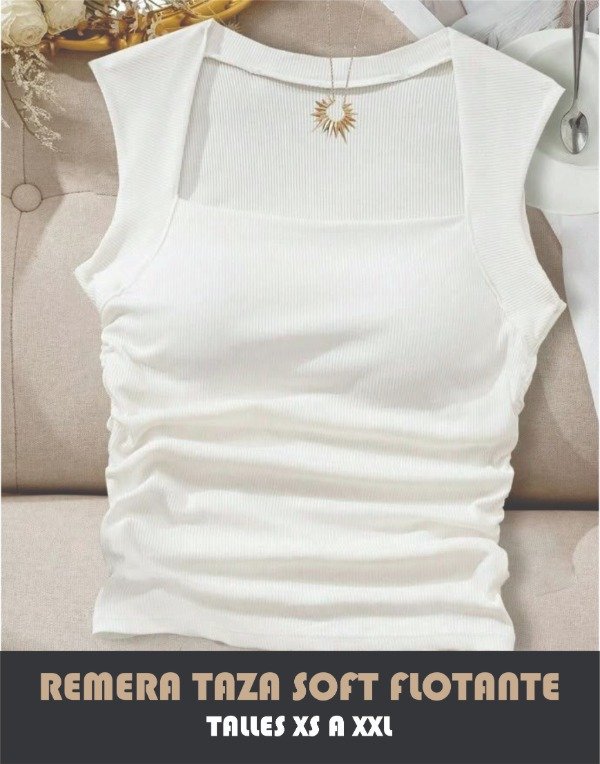 Producto - MOLDES REMERA CON TAZA SOFT INTERNA