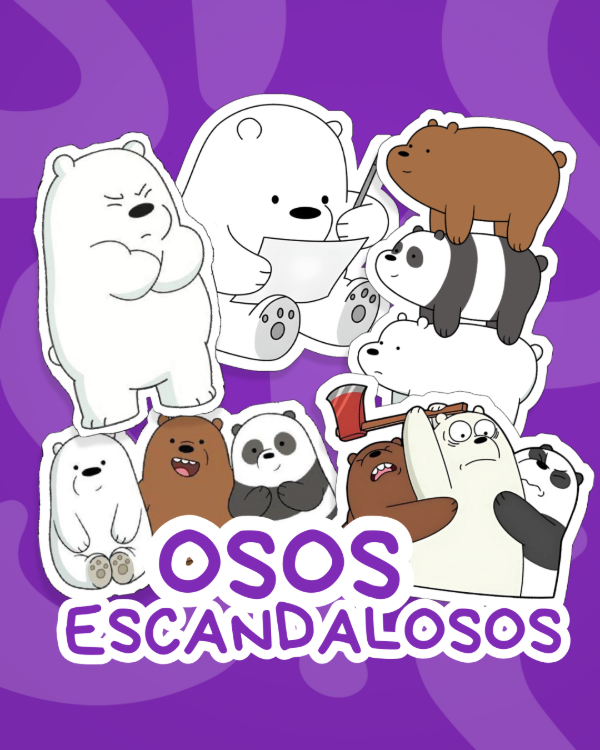 Producto - Pack Osos Escandalosos x5