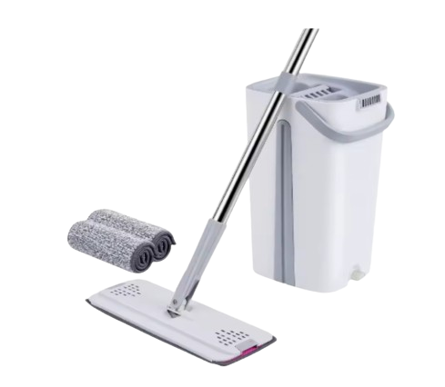 Producto - BALDE CUADRADO CON MOPA PLANA