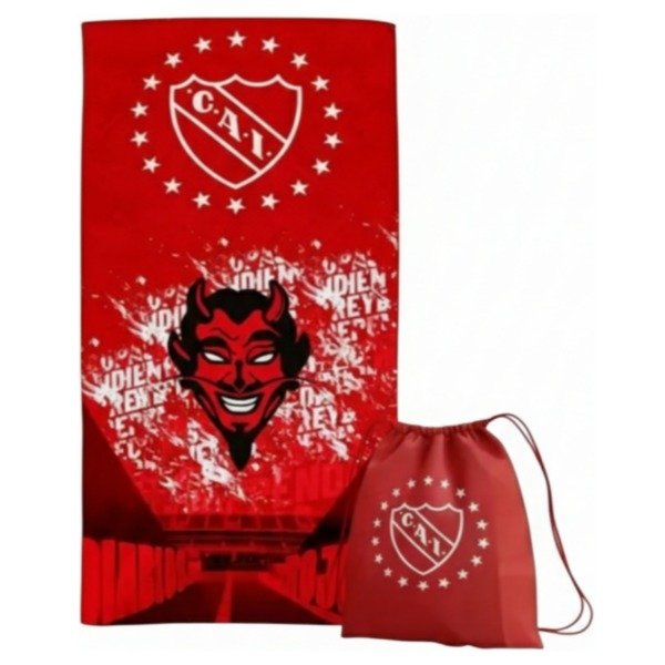 Producto - Toallon Oficial Independiente Con Mochila IN1