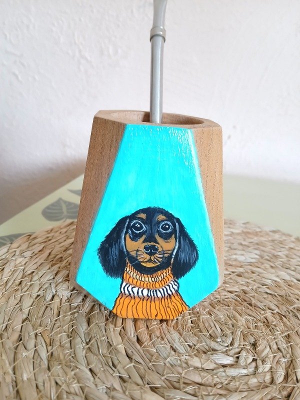 Producto - Mate hexagonal Salchicha
