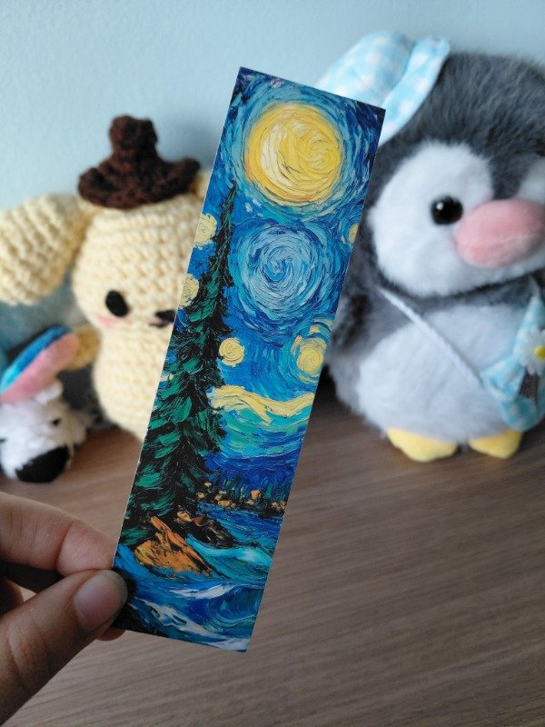 Producto - Señalador literario - La noche estrellada #022