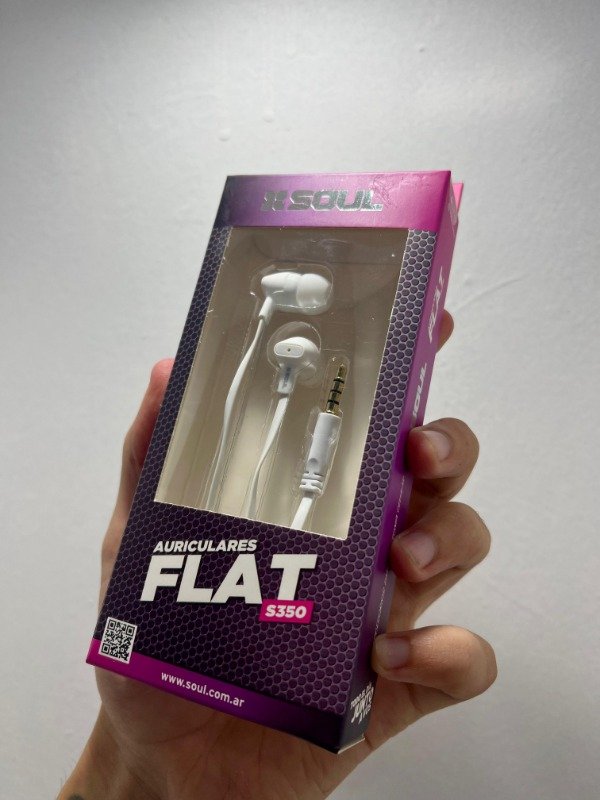 Producto - Auriculares Flat SOUL 3,5