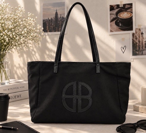Producto - CARTERA GAMUZA - NEGRO