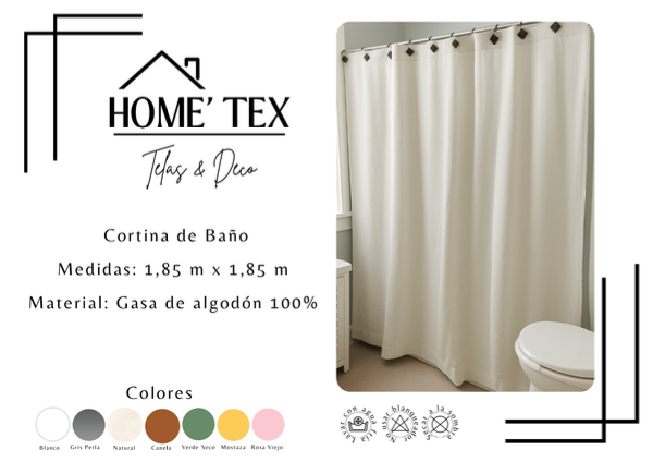Producto - CORTINA DE BAÑO