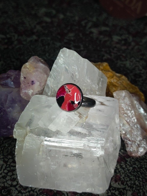 Producto - Anillo Magenta Goth