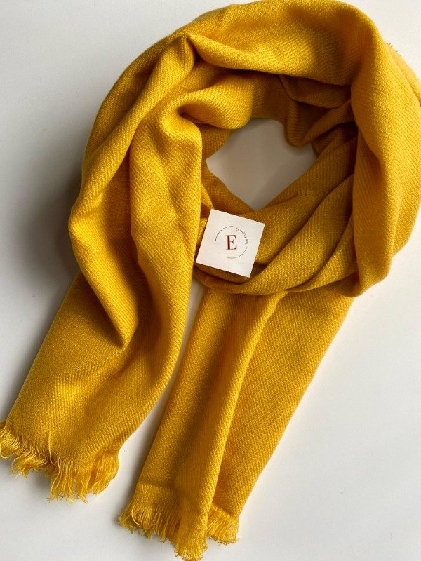 Producto - Ruana Serena Mostaza