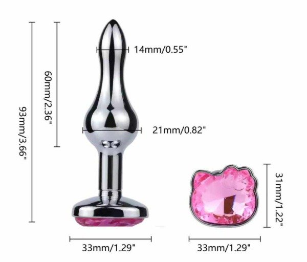 Producto - Plug Anal Kitty Whis