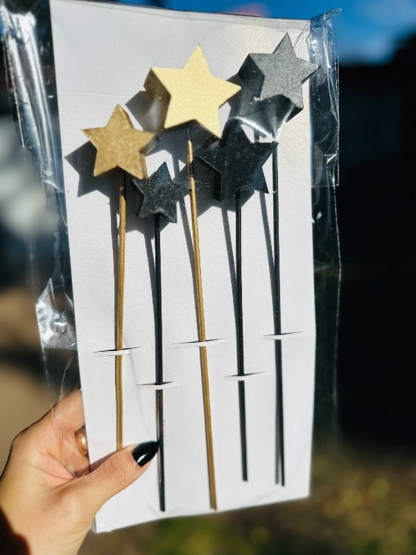 Producto - Kit Topper black y gold