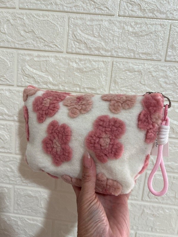 Producto - Nececer / Cartuchera de Peluche con Diseño de Flores - 3
