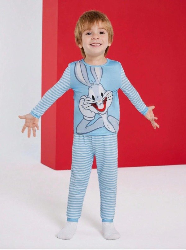 Producto - Pijama para niños de Looney Tunes (Bugs Bunny)