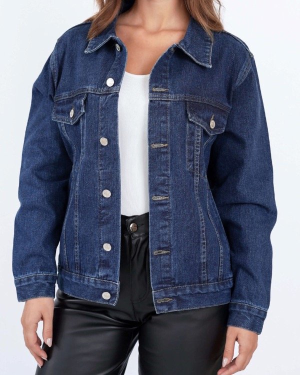 Producto - Campera denim azul clásico - 0