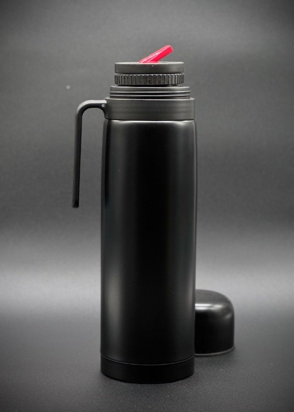 Producto - TERMO MEDIA MANIJA NEGRO/BLANCO
