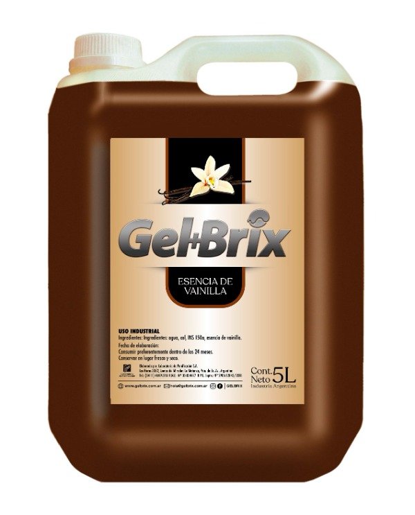 Producto - Esencia de vainilla Gelbrix x 5lts