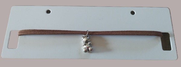 Producto - Choker Silver Teddy. Camel