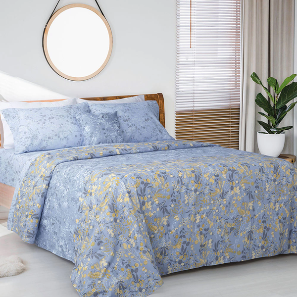 Producto - JUEGO DE SABANAS RITMO 2 1/2 132HILOS ALCOYANA