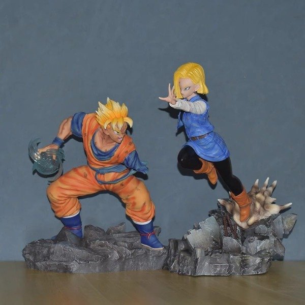 Producto - Figura Gohan VS Android 18 - Dragon Ball (30cm)