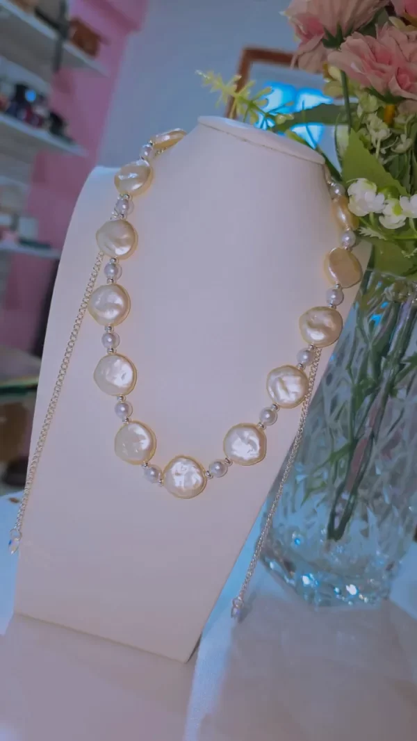 Producto - Collar perlas chatas AB