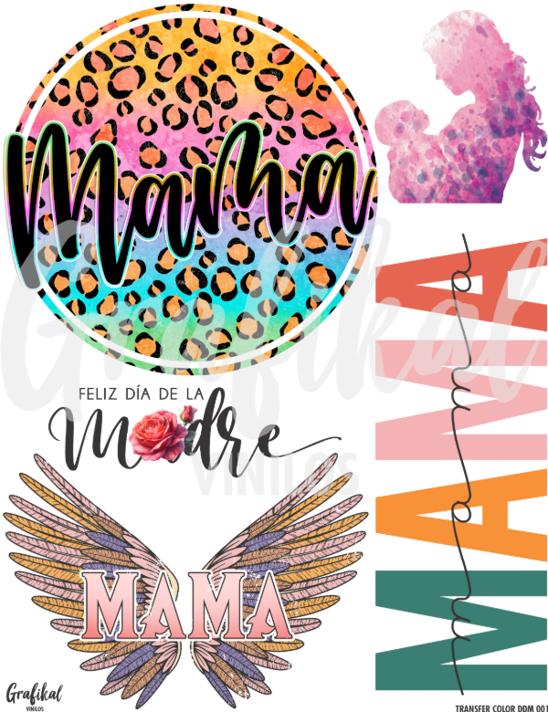 Producto - Transfer Color Dia de la Madre 001