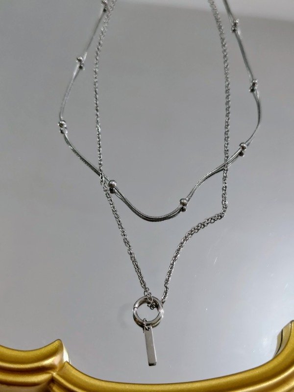 Producto - Cadena doble con dije