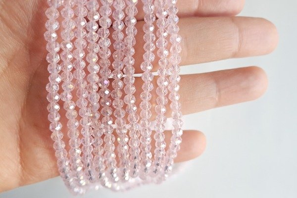 Producto - Cristal de Roca Rosa Traslúcido 03 4 mm