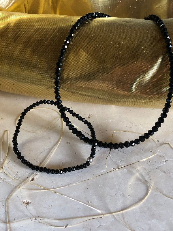 Producto - Promo collar y pulsera negro