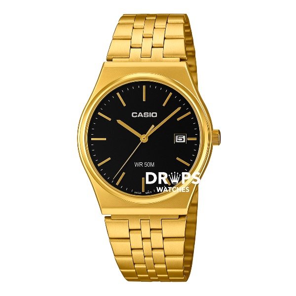 Producto - Reloj Casio Heritage Mtpb145 Black Gold